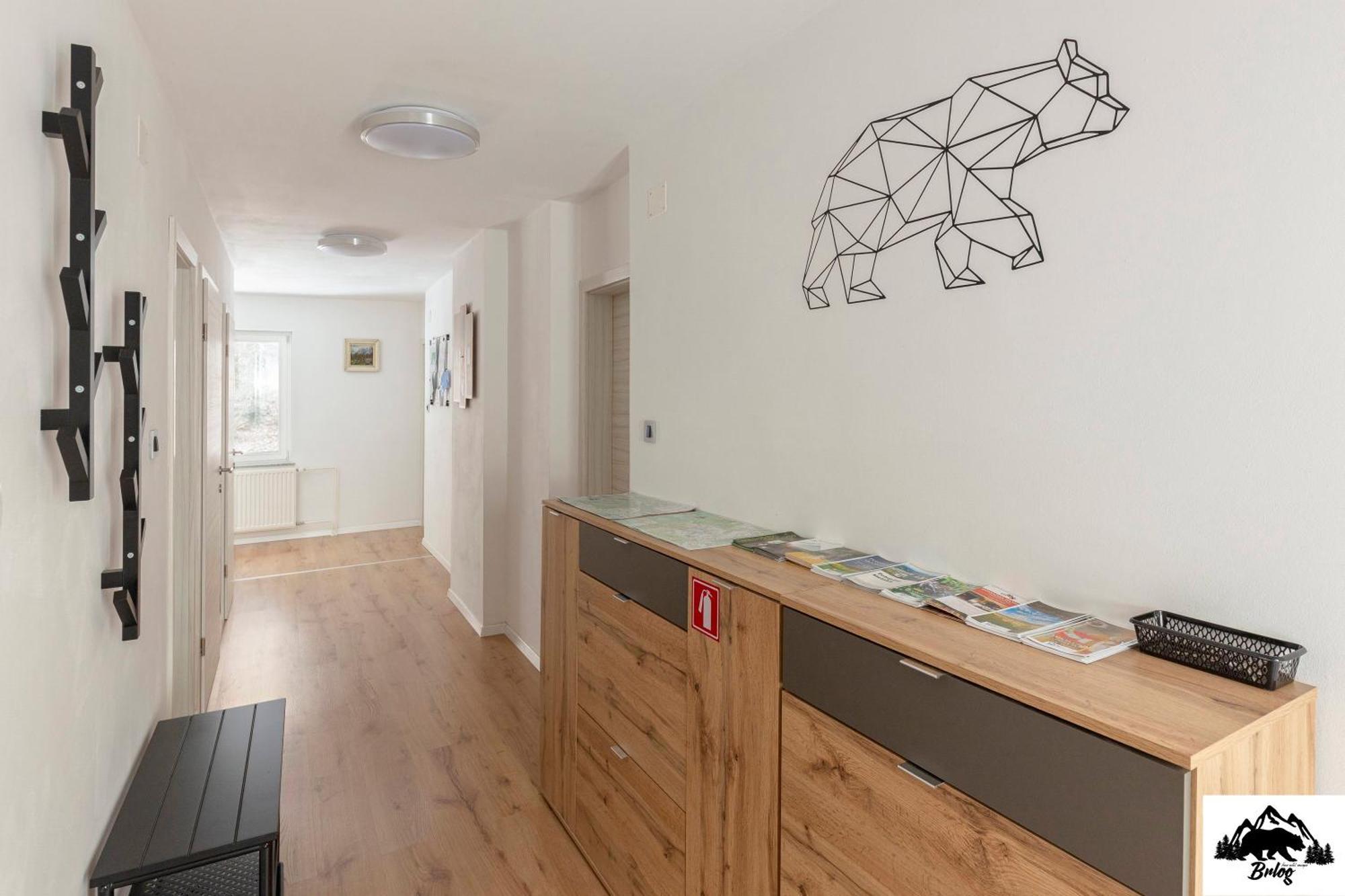 Brlog Apartment Zgornje Gorje ภายนอก รูปภาพ