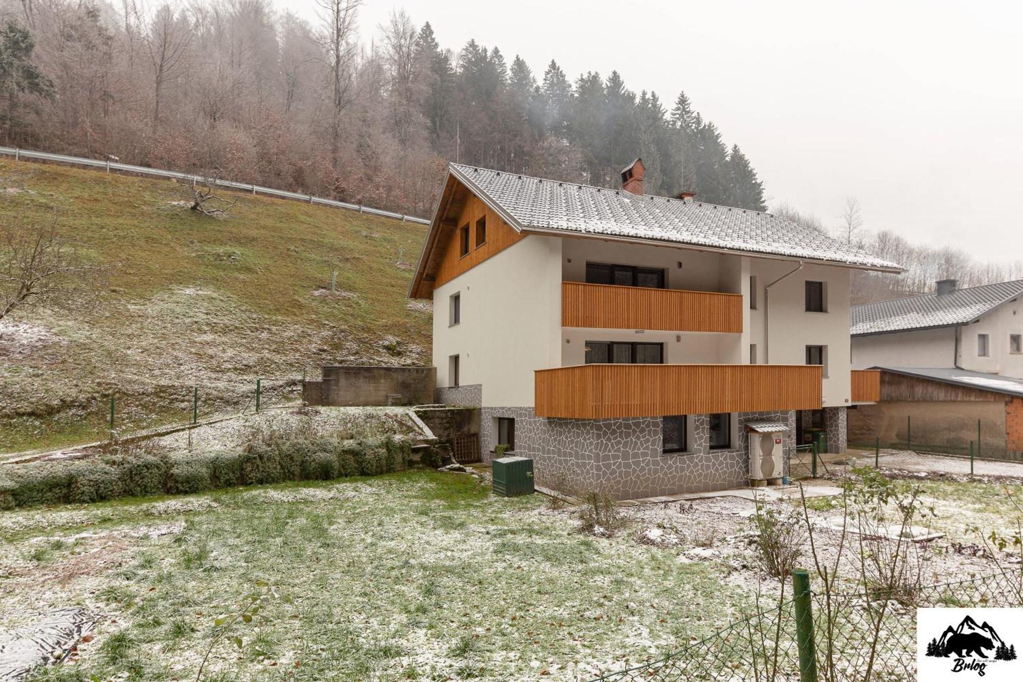 Brlog Apartment Zgornje Gorje ภายนอก รูปภาพ
